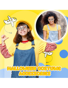 Gafas Steampunk Retro JenPen para Disfraz de Halloween - 3 Piezas 2