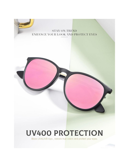 Gafas de sol polarizadas ANYLUV UV400 para mujeres - 3 paquetes