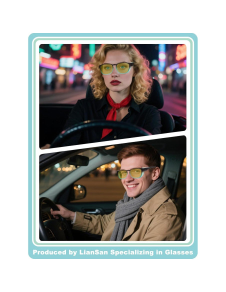 Gafas de Seguridad LianSan UV400 para Hombres y Mujeres