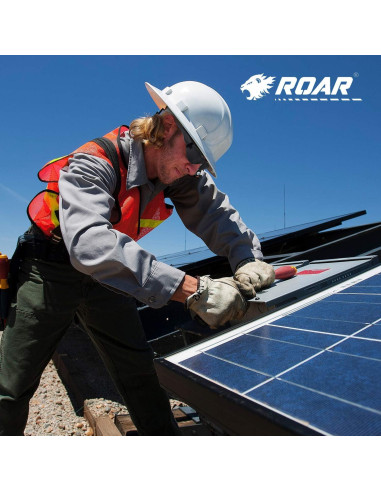 Gafas de Seguridad ROAR Humo 12 Pares Lente Resistente