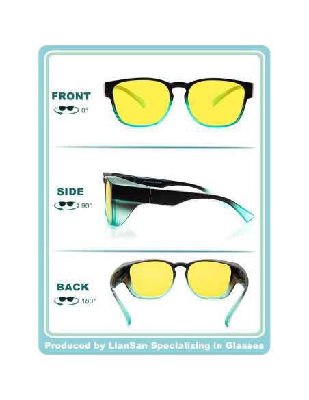 Gafas de Seguridad LianSan UV400 para Hombres y Mujeres