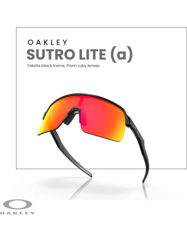 Gafas de sol Oakley Sutro Lite OO9463A para hombres - Negro mate