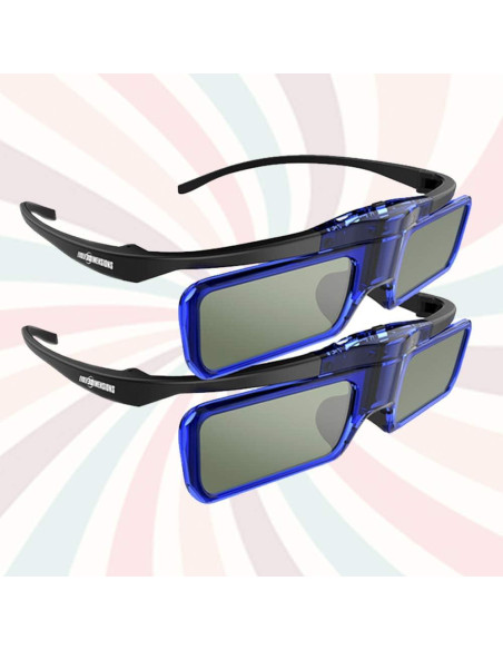 Gafas 3D DLP Link Evolved Dimensions LT Recargables 4 Pzas