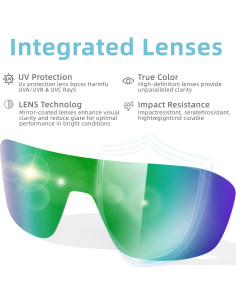 Gafas de sol polarizadas B.N.U.S unisex UV400 TR90 nano recubiertas 2