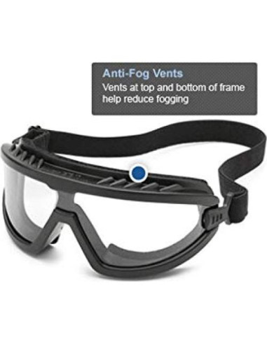 Gafas de Seguridad Gateway Safety 4589F Antivaho Lente Azul