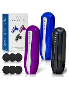 Set de 3 Limpiadores de Gafas Solvio con 6 Almohadillas