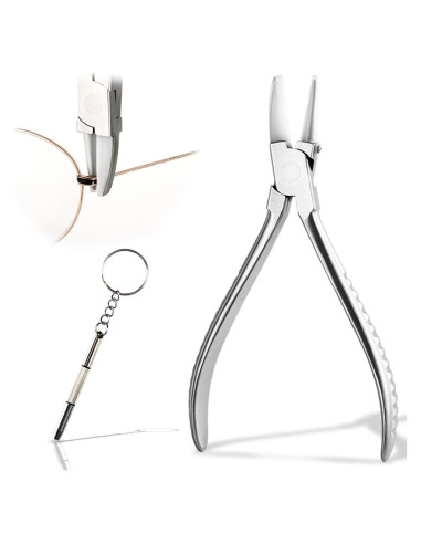Alicates de Reparación de Gafas iGeyzoe con Destornillador 3 en 1