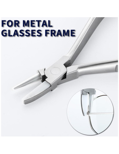 Alicates de Reparación de Gafas iGeyzoe con Destornillador 3 en 1