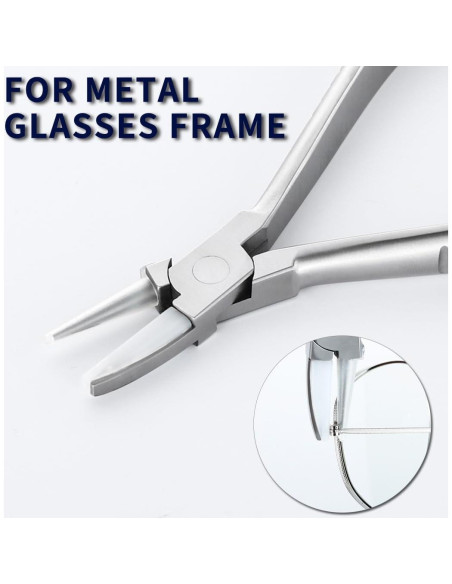 Alicates de Reparación de Gafas iGeyzoe con Destornillador 3 en 1