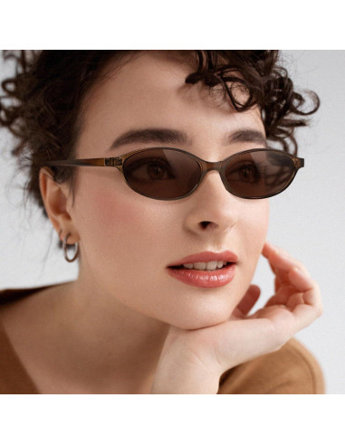 Gafas de sol retro STGATN para mujeres UV400 ovaladas y rectangulares