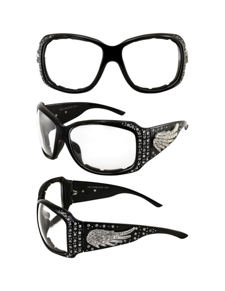 Gafas de sol para motocicleta Global Vision Angel Plus - 2 pares Gafas de sol para motocicleta Global Vision Angel Plus - 2 pares