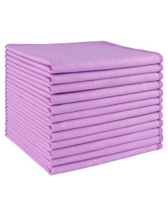 Paño de Limpieza de Microfibra HOMEXCEL 12 PK 30x30 cm Sin Pelusa