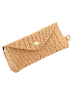 Funda de Gafas de Ratán Tejido Leinuosen Boho 17x7x5cm