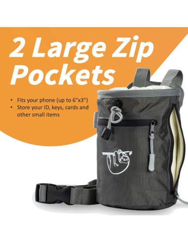 Bolsa de Tiza Old Blue para Escalada y Gimnasio 113g