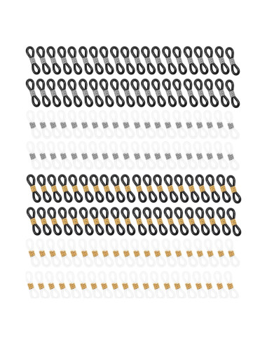 80 Conectores de Goma Ajustables para Gafas BOHUIZ - Antideslizantes