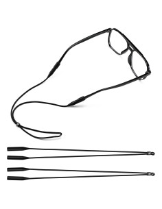 Correa de Silicona Elástica Feisedy para Gafas - 2 Paquetes