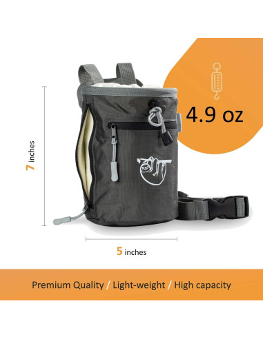 Bolsa de Tiza Old Blue para Escalada y Gimnasio 113g