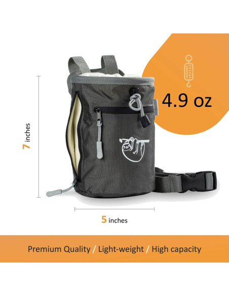 Bolsa de Tiza Old Blue para Escalada y Gimnasio 113g