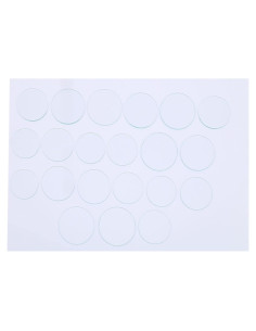 21 Lentes de Cristal para Reloj Ejoyous, Diámetro 35-45 mm