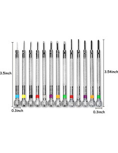 Juego de destornilladores de precisión micro 13 piezas BetterJonny 2