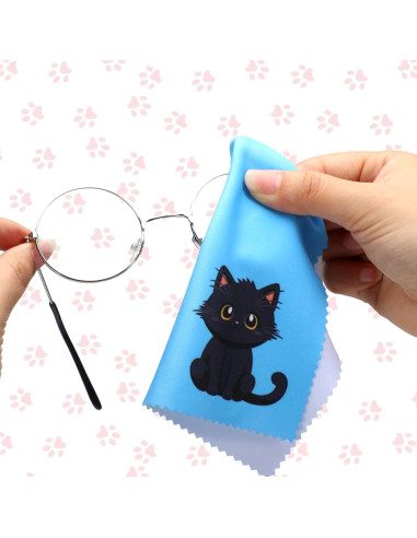 Paquete de 24 Paños de Microfibra Breling para Gafas 15x15cm