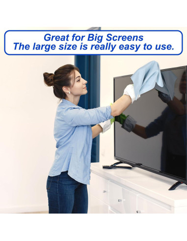 Paquete de 4 paños de microfibra CIATBYYJ 30x30 cm colores