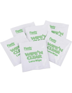 Toallitas para Lentes Flents Wipe 'N Clear 20 Unidades Biodegradables 2