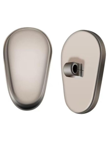 Almohadillas de Nariz de Titanio Antideslizantes para Gafas - Kit de Reparación con Destornillador