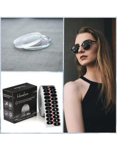 1000 Almohadillas de Bloqueo Hasefam 1.7x3.3cm Antideslizantes 2