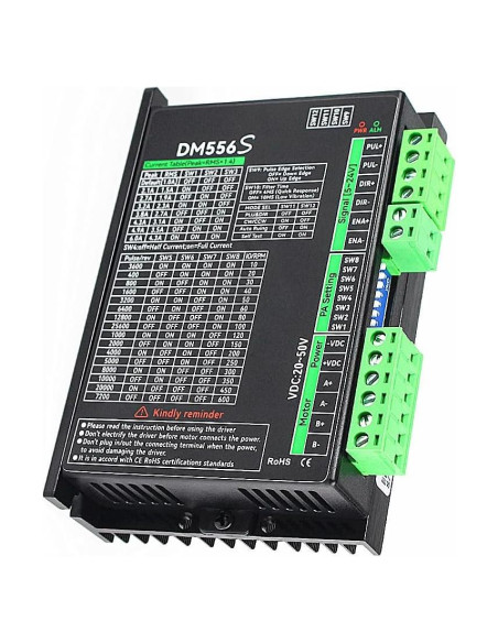 Controlador de Motor Paso a Paso CNCTOPBAOS DM556S 20-50V