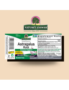 Extracto Líquido de Astrágalo Nature's Answer 2000mg 30ml 2