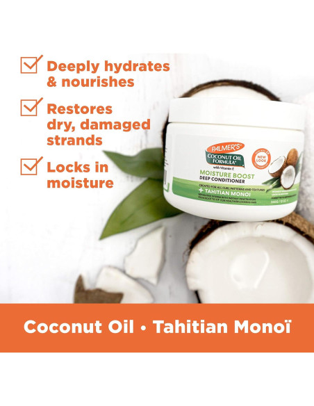 Acondicionador Profundo Palmer's Coconut Oil 340g Hidratación
