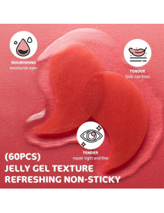 Mascarilla de Ojos de Oro 24K Amy's Diary - 30 Pares Hidratantes 2