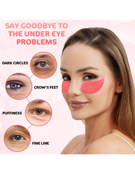 Mascarilla de Ojos de Oro 24K Amy's Diary - 30 Pares Hidratantes