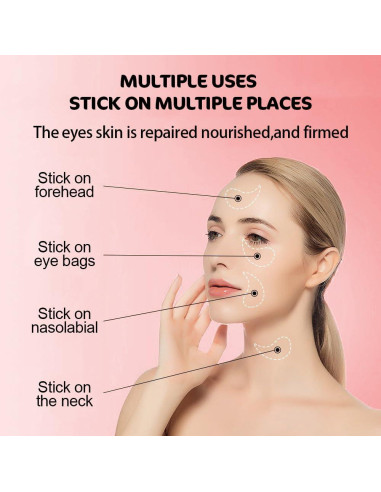 Mascarilla de Ojos de Oro 24K Amy's Diary - 30 Pares Hidratantes