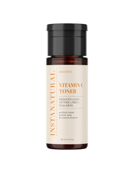 Tónico Facial Vitamina C InstaNatural 118ml Aclara y Equilibra