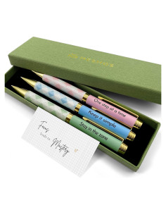Set de 3 Bolígrafos Pastel MESMOS Enfoque Motivacionales