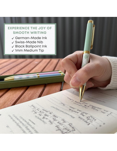 Set de 3 Bolígrafos Pastel MESMOS Enfoque Motivacionales