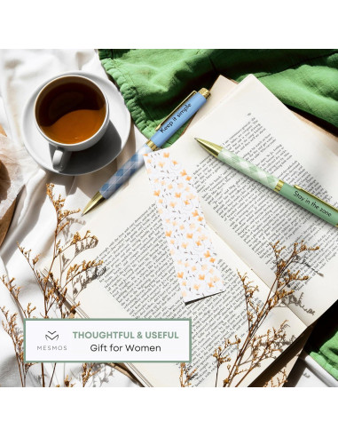 Set de 3 Bolígrafos Pastel MESMOS Enfoque Motivacionales