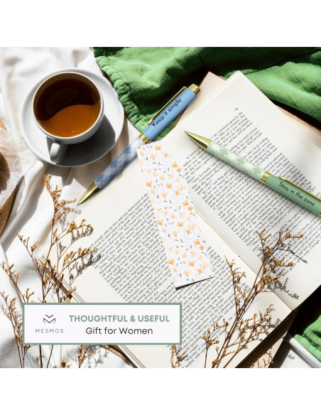 Set de 3 Bolígrafos Pastel MESMOS Enfoque Motivacionales