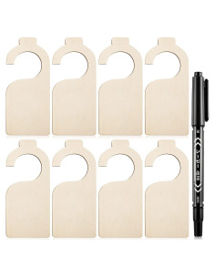 Separadores de Ropa de Madera Patelai 15 Piezas Personalizables