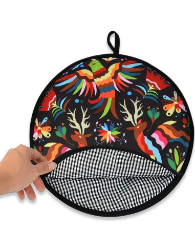 Funda Calentadora de Tortillas VNOM 30 cm Aislada Microondas
