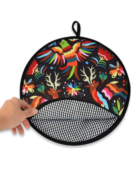 Funda Calentadora de Tortillas VNOM 30 cm Aislada Microondas