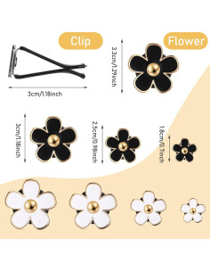 8 Clips de Ventilación de Aire Fresco Bremorou - Decoración Coche 2