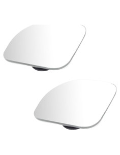 Espejo de Punto Ciego Convexo GLSOWEE 6.2 cm Ajustable 360