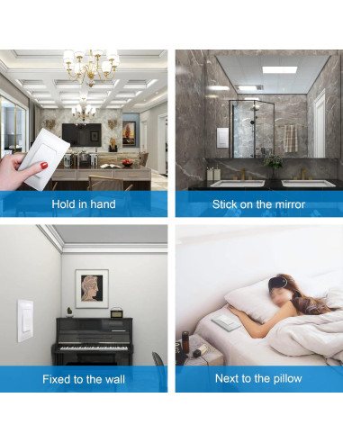 Kit Interruptor de Luz Inalámbrico Milfra Autopropulsado