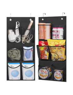 Organizador de Zapatos Colgante KIMBORA 2 Paquetes Negro