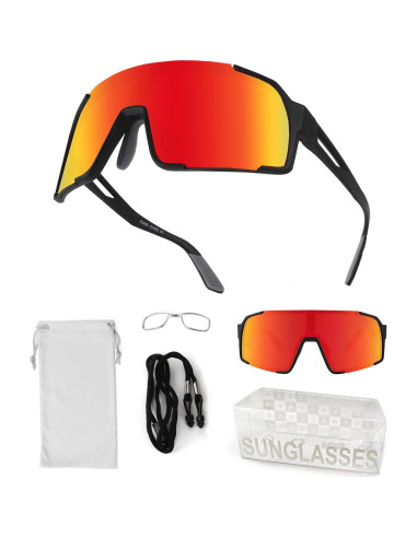 Gafas de sol deportivas OULAIQI Xq-655 UV400 para ciclismo