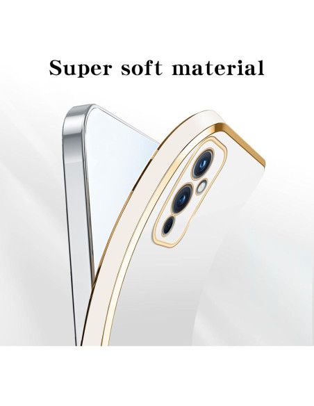 Funda KuDiNi para Oneplus 9 - TPU Blanco, Protección Completa Funda KuDiNi para Oneplus 9 - TPU Blanco, Protección Completa