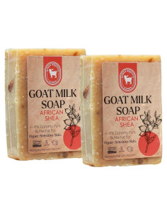 Jabón de Leche de Cabra Shea Honey Sweetie Acres - 2 Barras 141 g